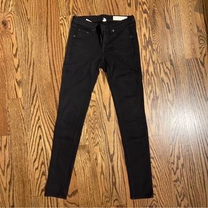 Rag & Bone Jeans Size 26 Leggings/Skinny in Black